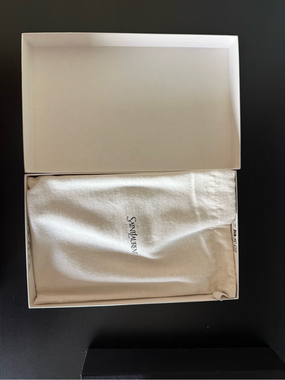 Saint Laurent Uptown Pouch in Grain De Poudre Embossed Leather - Picture 6 of 8